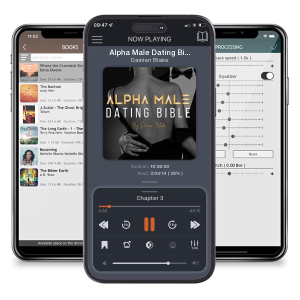 Download fo free audiobook Alpha Male Dating Bible by Damien Blake and listen anywhere on your iOS devices in the ListenBook app.