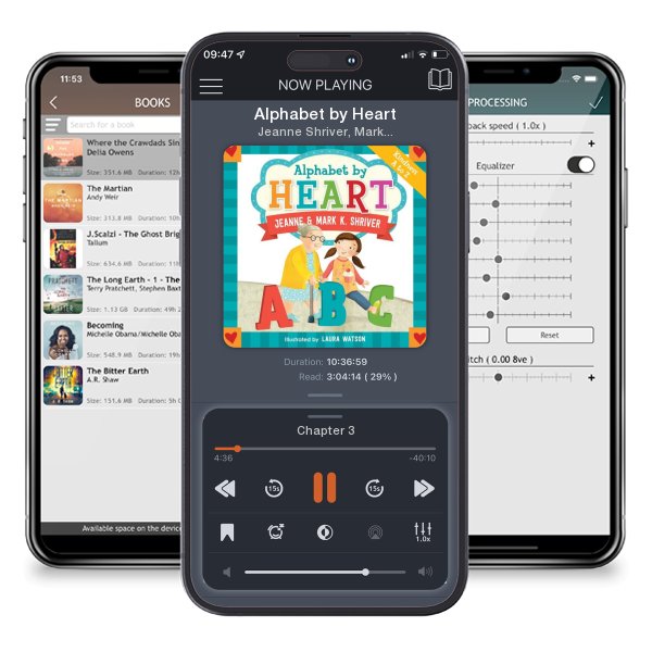 Download fo free audiobook Alphabet by Heart by Jeanne Shriver, Mark K. Shriver,  et al. and listen anywhere on your iOS devices in the ListenBook app.