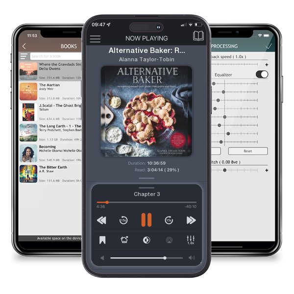 Download fo free audiobook Alternative Baker: Reinventing Dessert with Gluten-Free... by Alanna Taylor-Tobin and listen anywhere on your iOS devices in the ListenBook app.