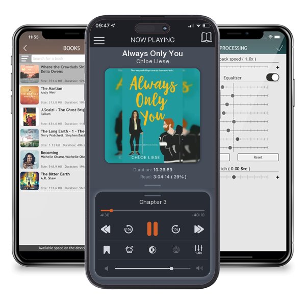 Download fo free audiobook Always Only You by Chloe Liese and listen anywhere on your iOS devices in the ListenBook app.
