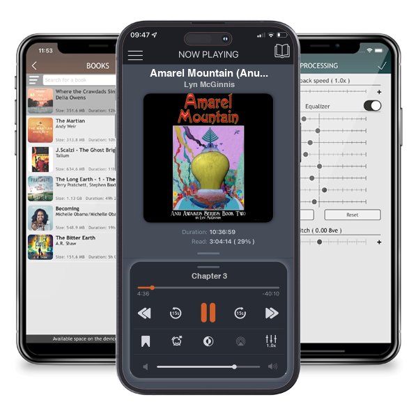 Download fo free audiobook Amarel Mountain (Anu Awakes Series Book 2) by Lyn McGinnis and listen anywhere on your iOS devices in the ListenBook app.