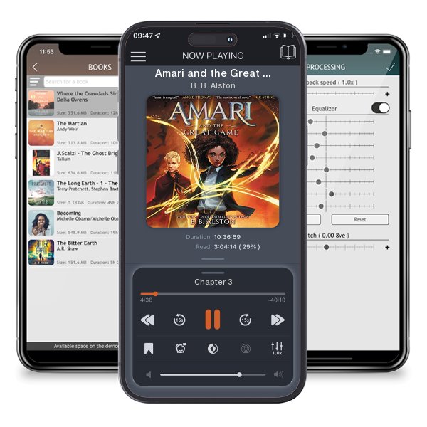 Download fo free audiobook Amari and the Great Game by B. B. Alston and listen anywhere on your iOS devices in the ListenBook app.