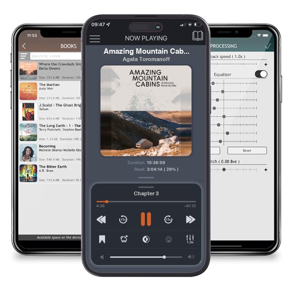 Download fo free audiobook Amazing Mountain Cabins: Architecture Worth the Hike by Agata Toromanoff and listen anywhere on your iOS devices in the ListenBook app.