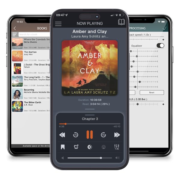 Download fo free audiobook Amber and Clay by Laura Amy Schlitz and Julia Iredale and listen anywhere on your iOS devices in the ListenBook app.