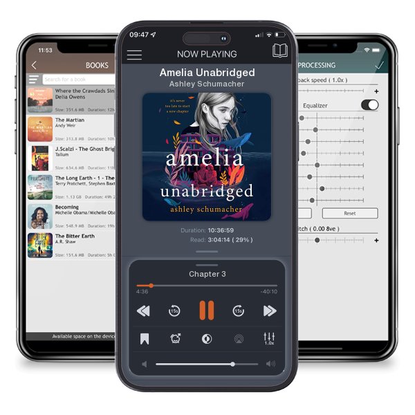 Download fo free audiobook Amelia Unabridged by Ashley Schumacher and listen anywhere on your iOS devices in the ListenBook app.
