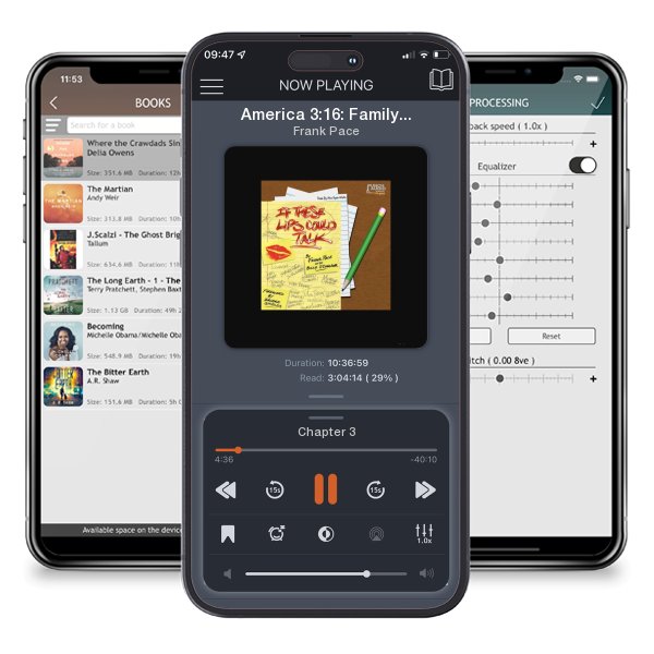 Download fo free audiobook America 3:16: Family, Faith, Freedom... Forever! by Frank Pace and listen anywhere on your iOS devices in the ListenBook app.