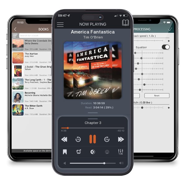 Download fo free audiobook America Fantastica by Tim O'Brien and listen anywhere on your iOS devices in the ListenBook app.