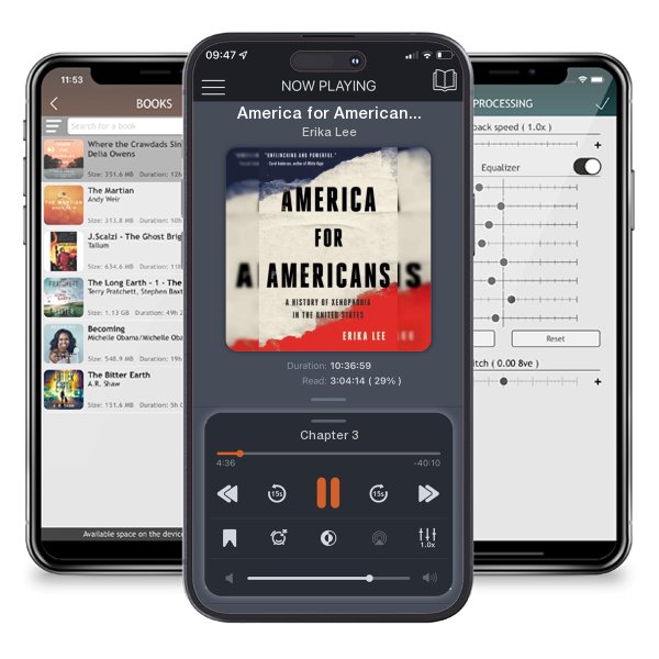 Download fo free audiobook America for Americans: A History of Xenophobia in the United... by Erika Lee and listen anywhere on your iOS devices in the ListenBook app.