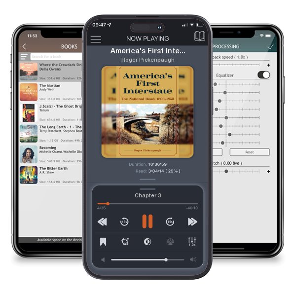 Download fo free audiobook America's First Interstate: The National Road, 1806-1853 by Roger Pickenpaugh and listen anywhere on your iOS devices in the ListenBook app.