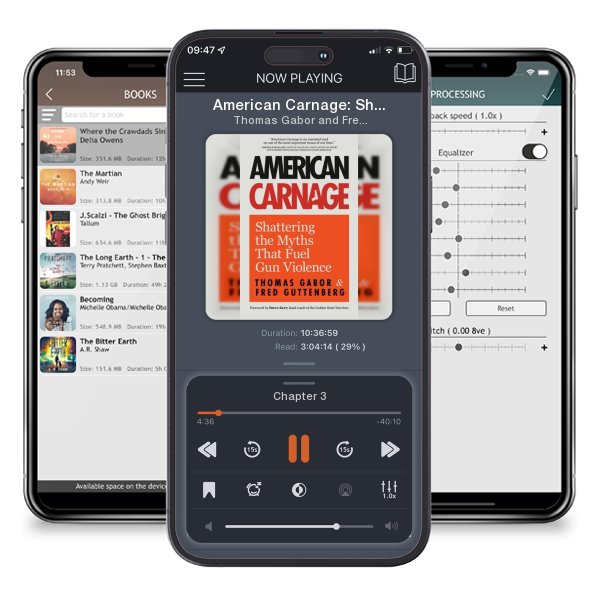 Download fo free audiobook American Carnage: Shattering the Myths That Fuel Gun Violence... by Thomas Gabor and Fred Guttenberg and listen anywhere on your iOS devices in the ListenBook app.