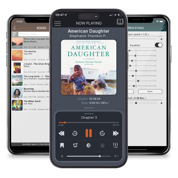 Download fo free audiobook American Daughter by Stephanie Thornton Plymale and listen anywhere on your iOS devices in the ListenBook app.