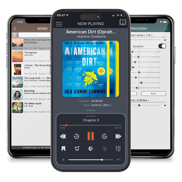 Download fo free audiobook American Dirt (Oprah's Book Club) by Jeanine Cummins and listen anywhere on your iOS devices in the ListenBook app.
