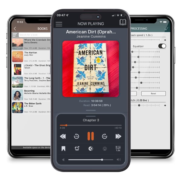 Download fo free audiobook American Dirt (Oprah's Book Club) by Jeanine Cummins and listen anywhere on your iOS devices in the ListenBook app.