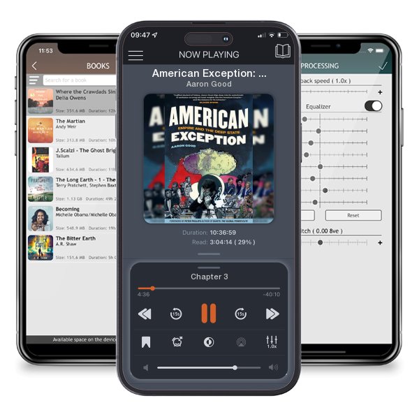 Download fo free audiobook American Exception: Empire and the Deep State by Aaron Good and listen anywhere on your iOS devices in the ListenBook app.