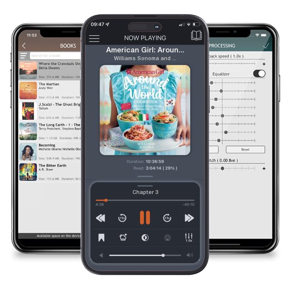 Download fo free audiobook American Girl: Around the World Cookbook: Delicious Dishes... by Williams Sonoma and American Girl and listen anywhere on your iOS devices in the ListenBook app.