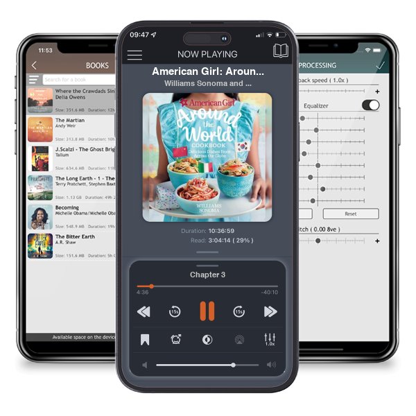 Download fo free audiobook American Girl: Around the World Cookbook: Delicious Dishes... by Williams Sonoma and American Girl and listen anywhere on your iOS devices in the ListenBook app.