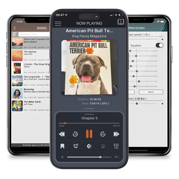 Download fo free audiobook American Pit Bull Terrier by Dog Fancy Magazine and listen anywhere on your iOS devices in the ListenBook app.