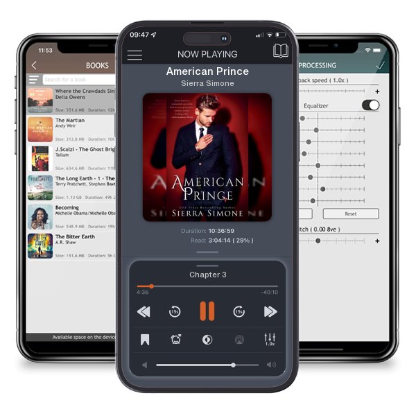 Download fo free audiobook American Prince by Sierra Simone and listen anywhere on your iOS devices in the ListenBook app.
