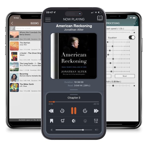 Download fo free audiobook American Reckoning by Jonathan Alter and listen anywhere on your iOS devices in the ListenBook app.