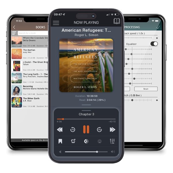 Download fo free audiobook American Refugees: The Untold Story of the Mass Migration from Blue to Red States by Roger L. Simon and listen anywhere on your iOS devices in the ListenBook app.