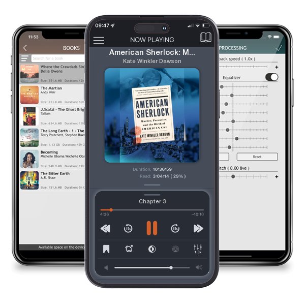 Download fo free audiobook American Sherlock: Murder, Forensics, and the Birth of... by Kate Winkler Dawson and listen anywhere on your iOS devices in the ListenBook app.