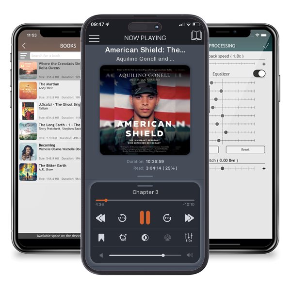 Download fo free audiobook American Shield: The Immigrant Sergeant Who Defended Democracy by Aquilino Gonell and Susan Shapiro and listen anywhere on your iOS devices in the ListenBook app.