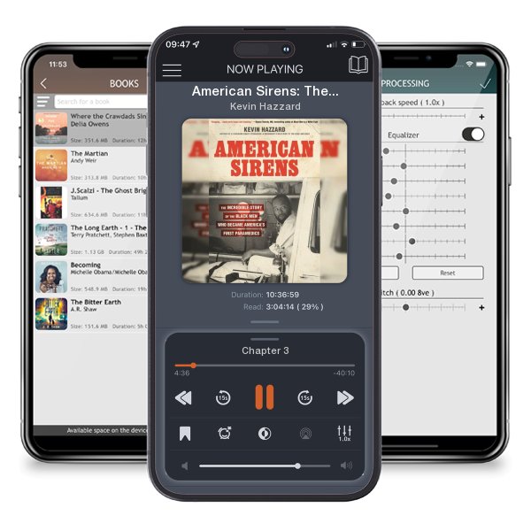 Download fo free audiobook American Sirens: The Incredible Story of the Black Men Who... by Kevin Hazzard and listen anywhere on your iOS devices in the ListenBook app.