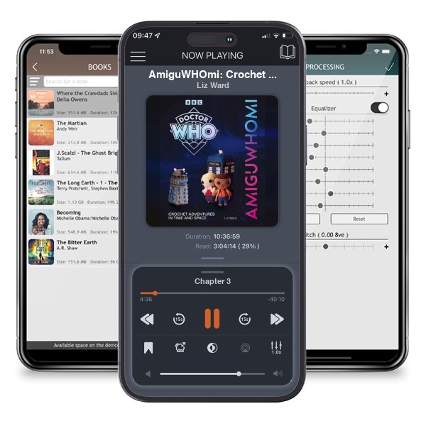 Download fo free audiobook AmiguWHOmi: Crochet Adventures in Time and Space by Liz Ward and listen anywhere on your iOS devices in the ListenBook app.