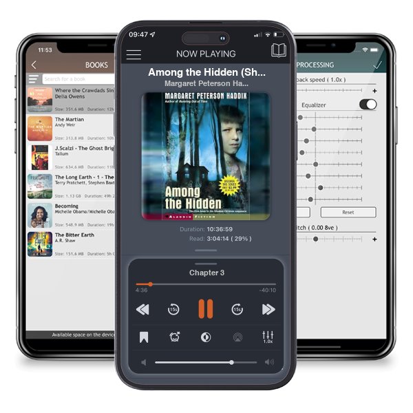 Download fo free audiobook Among the Hidden (Shadow Children, #1) by Margaret Peterson Haddix and listen anywhere on your iOS devices in the ListenBook app.