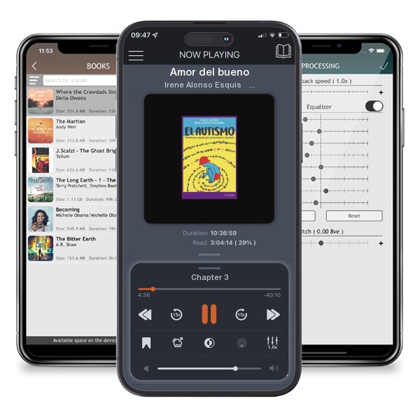 Download fo free audiobook Amor del bueno by Irene Alonso Esquisábel and listen anywhere on your iOS devices in the ListenBook app.
