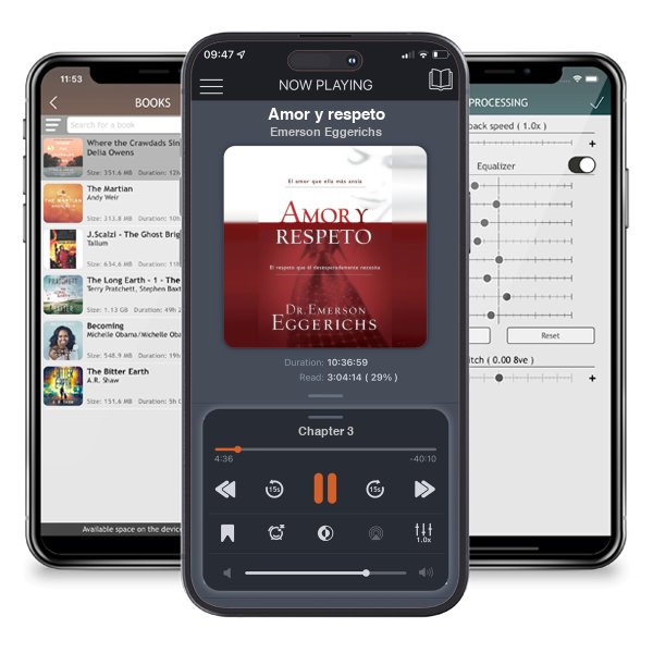 Descargar audiolibro gratis Amor y respeto by Emerson Eggerichs y escuchar en cualquier lugar en sus dispositivos iOS en la aplicación ListenBook.