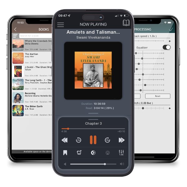 Download fo free audiobook Amulets and Talismans: Unlocking the Power of a Magical Talisman, Amulet, or Charm and How to Choose, Make, Cleanse, and Charge Them by Swami Vivekananda and listen anywhere on your iOS devices in the ListenBook app.