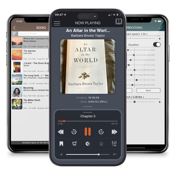 Download fo free audiobook An Altar in the World by Barbara Brown Taylor and listen anywhere on your iOS devices in the ListenBook app.