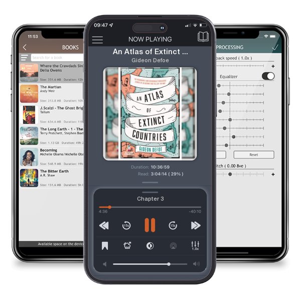 Download fo free audiobook An Atlas of Extinct Countries by Gideon Defoe and listen anywhere on your iOS devices in the ListenBook app.