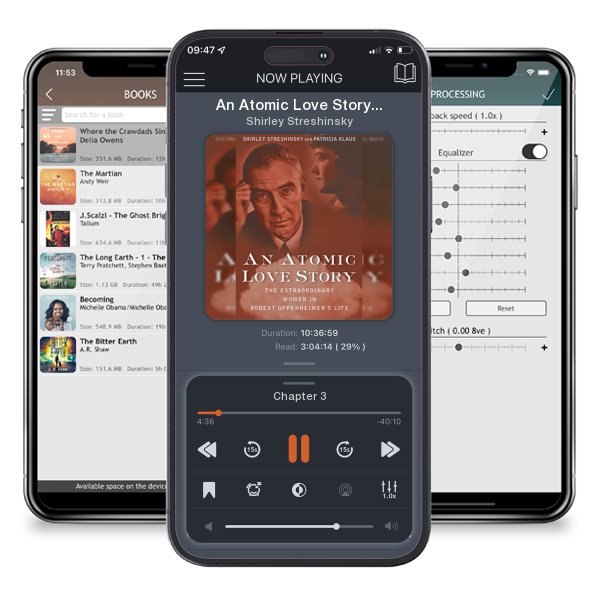 Download fo free audiobook An Atomic Love Story: The Extraordinary Women in Robert Oppenheimer's Life by Shirley Streshinsky and listen anywhere on your iOS devices in the ListenBook app.