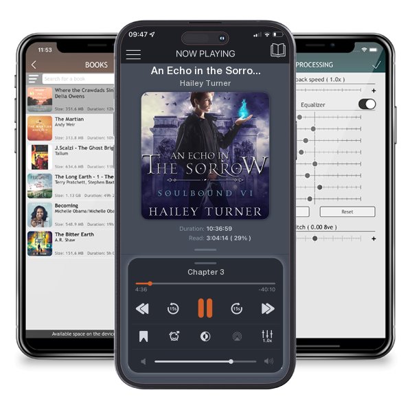 Download fo free audiobook An Echo in the Sorrow by Hailey Turner and listen anywhere on your iOS devices in the ListenBook app.