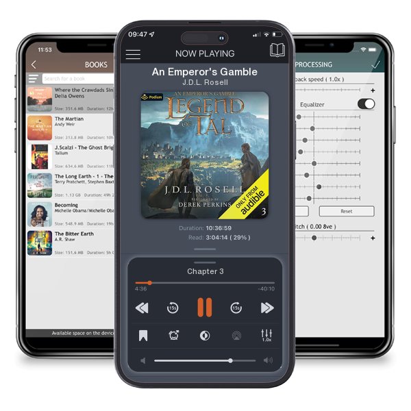 Download fo free audiobook An Emperor's Gamble by J.D.L. Rosell and listen anywhere on your iOS devices in the ListenBook app.
