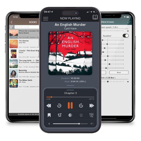 Download fo free audiobook An English Murder by Cyril Hare and listen anywhere on your iOS devices in the ListenBook app.