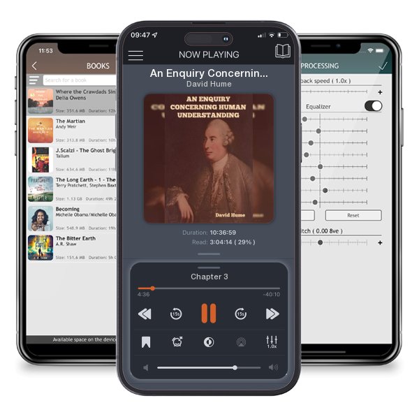 Download fo free audiobook An Enquiry Concerning Human Understanding by David Hume and listen anywhere on your iOS devices in the ListenBook app.