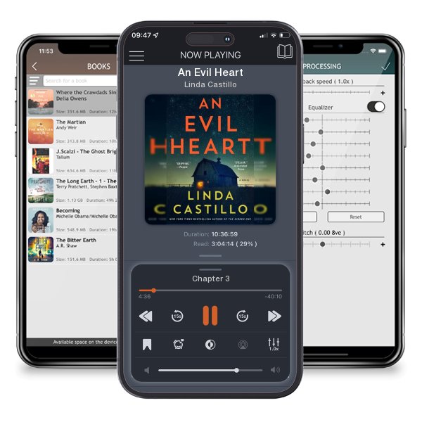 Download fo free audiobook An Evil Heart by Linda Castillo and listen anywhere on your iOS devices in the ListenBook app.