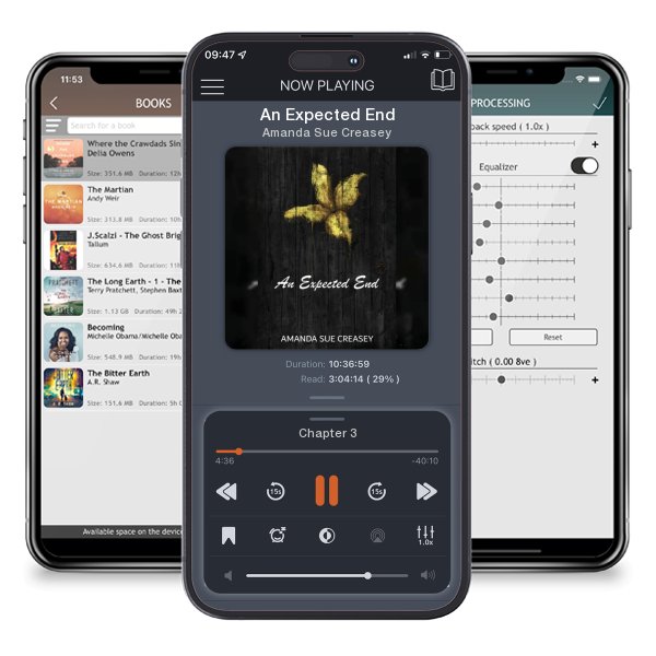 Download fo free audiobook An Expected End by Amanda Sue Creasey and listen anywhere on your iOS devices in the ListenBook app.