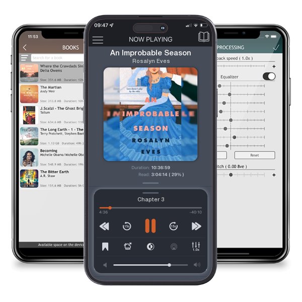 Download fo free audiobook An Improbable Season by Rosalyn Eves and listen anywhere on your iOS devices in the ListenBook app.