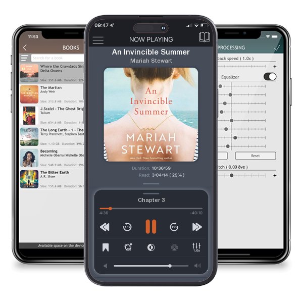 Download fo free audiobook An Invincible Summer by Mariah Stewart and listen anywhere on your iOS devices in the ListenBook app.