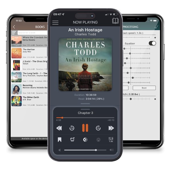 Download fo free audiobook An Irish Hostage by Charles Todd and listen anywhere on your iOS devices in the ListenBook app.