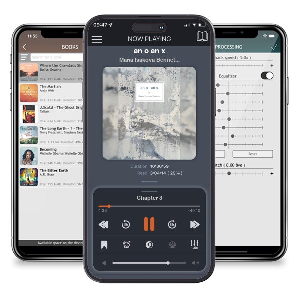 Download fo free audiobook an o an x by Maria Isakova Bennett and listen anywhere on your iOS devices in the ListenBook app.
