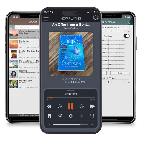 Download fo free audiobook An Offer from a Gentleman by Julia Quinn and listen anywhere on your iOS devices in the ListenBook app.