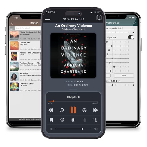 Download fo free audiobook An Ordinary Violence by Adriana Chartrand and listen anywhere on your iOS devices in the ListenBook app.