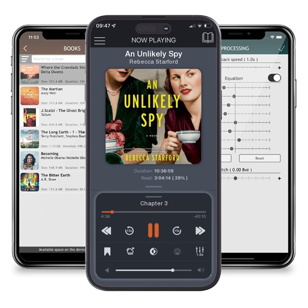 Download fo free audiobook An Unlikely Spy by Rebecca Starford and listen anywhere on your iOS devices in the ListenBook app.