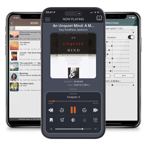 Download fo free audiobook An Unquiet Mind: A Memoir of Moods and Madness by Kay Redfield Jamison and listen anywhere on your iOS devices in the ListenBook app.
