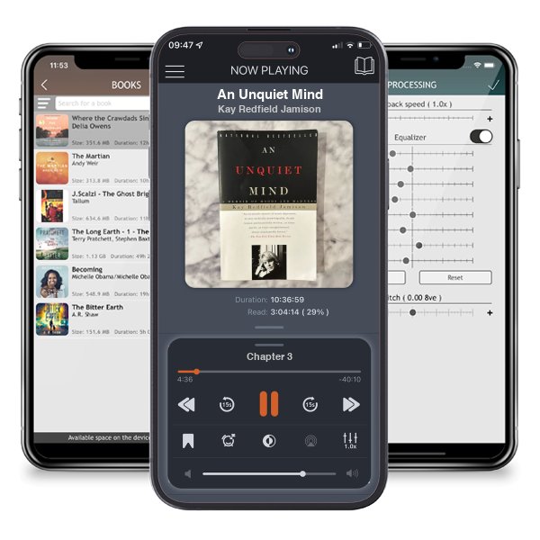 Download fo free audiobook An Unquiet Mind by Kay Redfield Jamison and listen anywhere on your iOS devices in the ListenBook app.